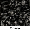 Tuxedo eco-friendly 28 oz. carpet tile color swatch — labeled