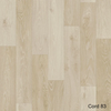 Cord wood-look vinyl trade show flooring swatch