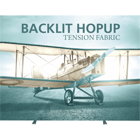 10' Backlit Hopup Trade Show Display