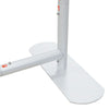 Fabric tube display support foot