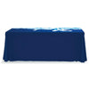 6 ft four-sided regular table throw, rear view