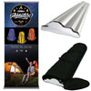 Better banner package with base and bag