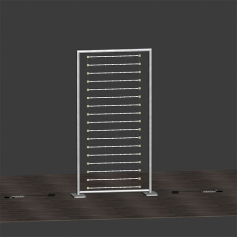 3′ Wave Tube Dynamic Flow-Motion® LED Trade Show Display — vendor product photo