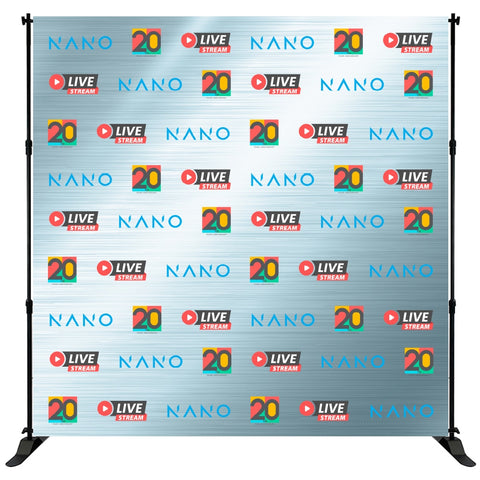 Custom Slider Backwall Banner Package – 8′ & 10′