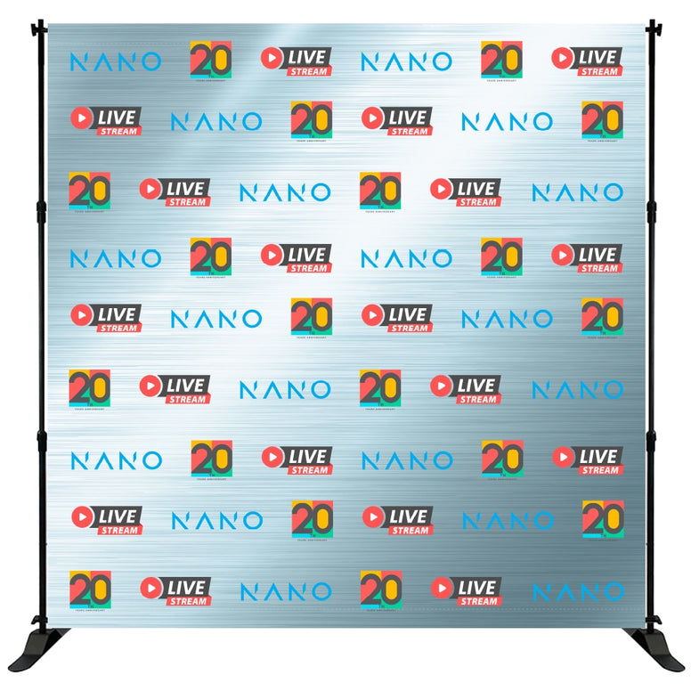 Custom Slider Backwall Banner Package – 8′ & 10′