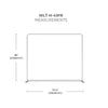 WaveLight® 10ft Straight LED Backlit Tension Fabric Display — vendor product photo 10