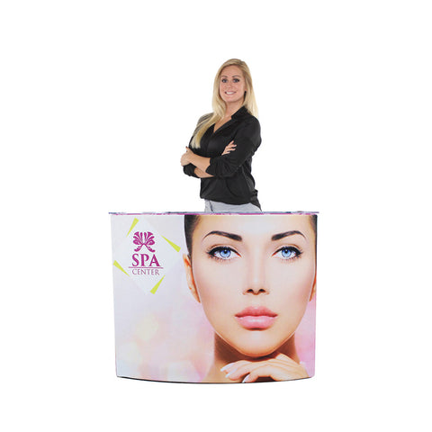 TSJ Fabric Counter - Curved