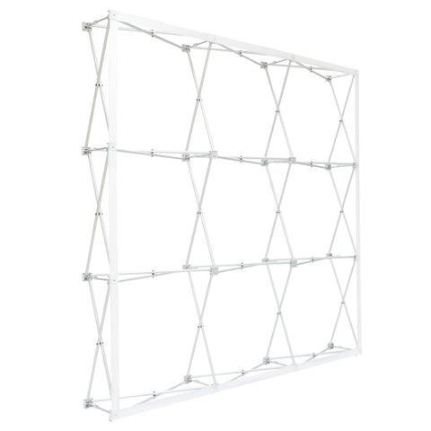 8 Ft. Fabric Pop Up Display - 89"H Straight (Frame Only) - End Caps