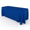 Trade Show Unprinted Table Throw Blue Side