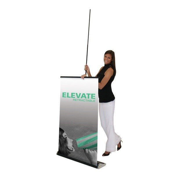 Elevate Trade Show Banner Stand Setup