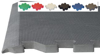 Beveled Interlocking Foam Flooring Tiles