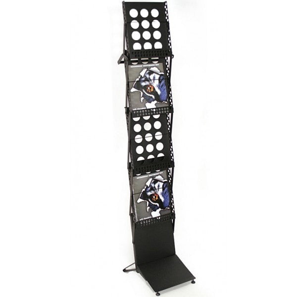 Illusion Literature Rack Black