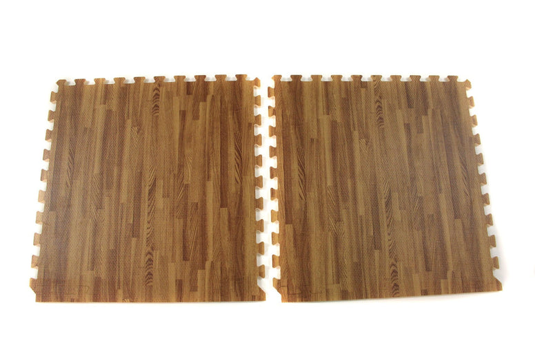 Faux Wood Interlocking Flooring Tiles Trade Show Joe