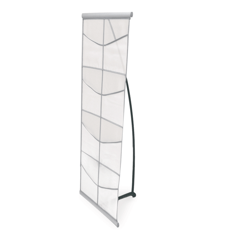 Fabric L1 Literature Rack - 8 Pockets