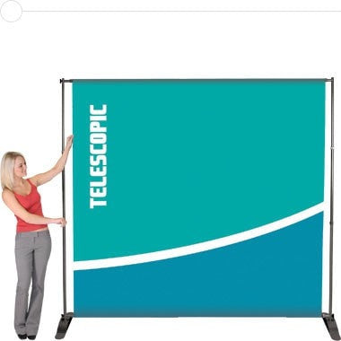Trade Show Pegasus Telescopic Banner Stand Front