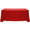 Trade Show Unprinted Table Cover Red Front