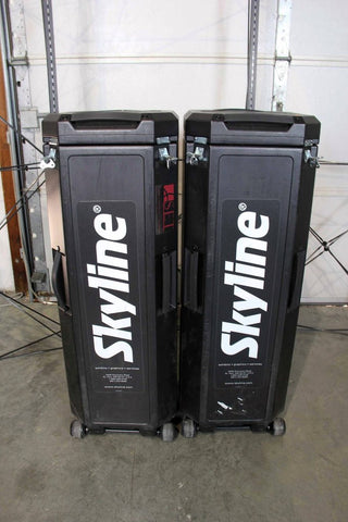 Black Skyline Mirage Transporter Trade Show Carrying Case - Used (PreOwned)