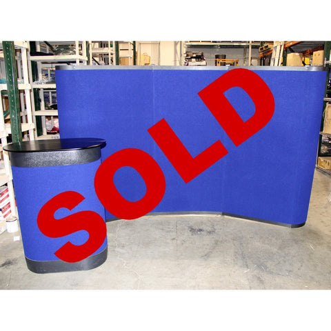 Used Brand Stand Pop-up Floor Display